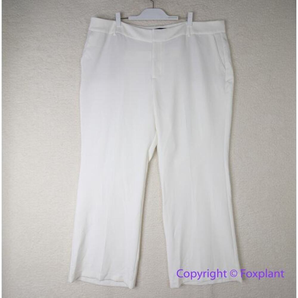 New! Eloquii off white‎ pants, women plus size 24